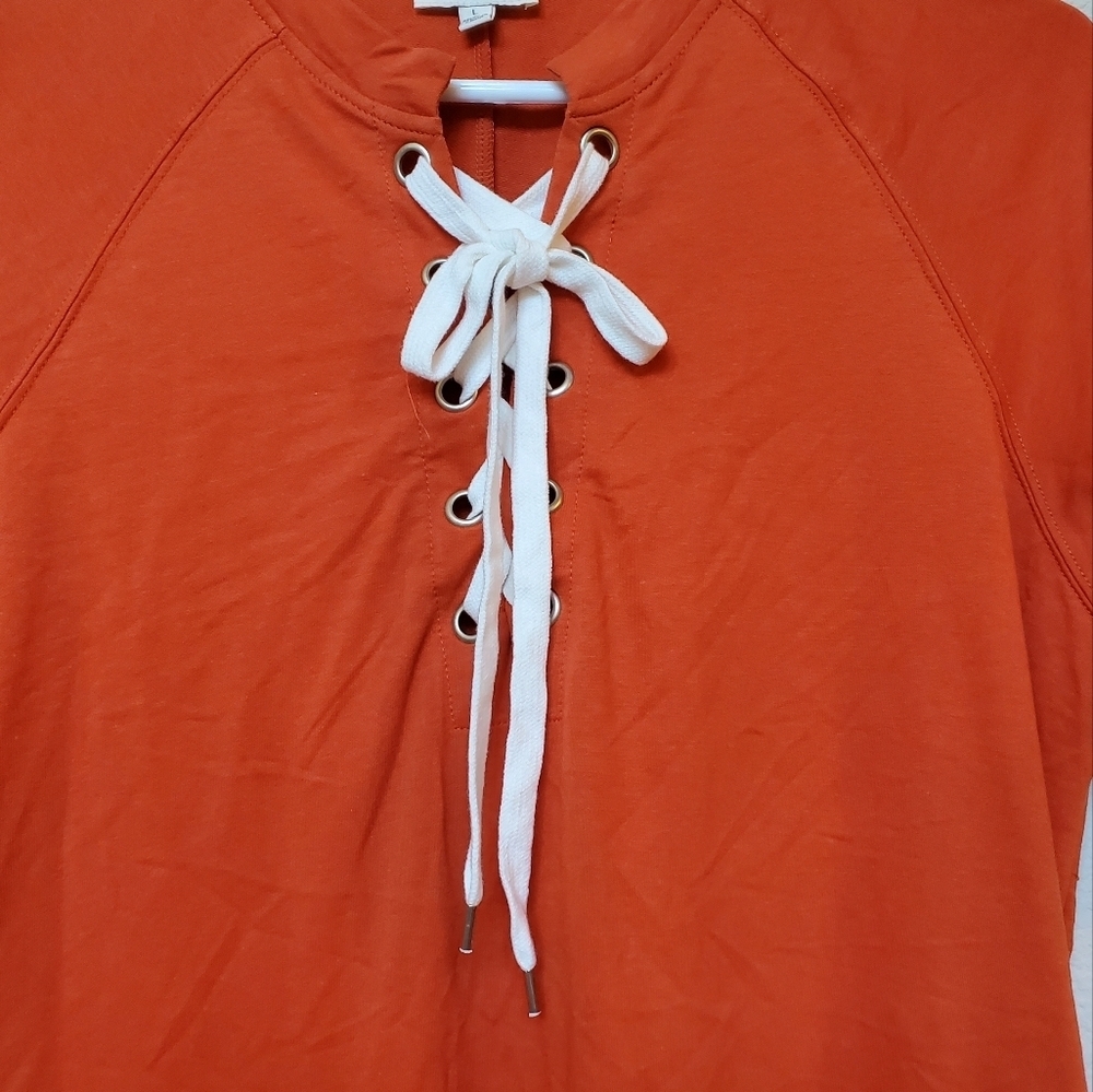 Umgee Laced Midi Dress.  Size Large - Picture 2 of 7